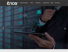 Tablet Screenshot of itrica.com